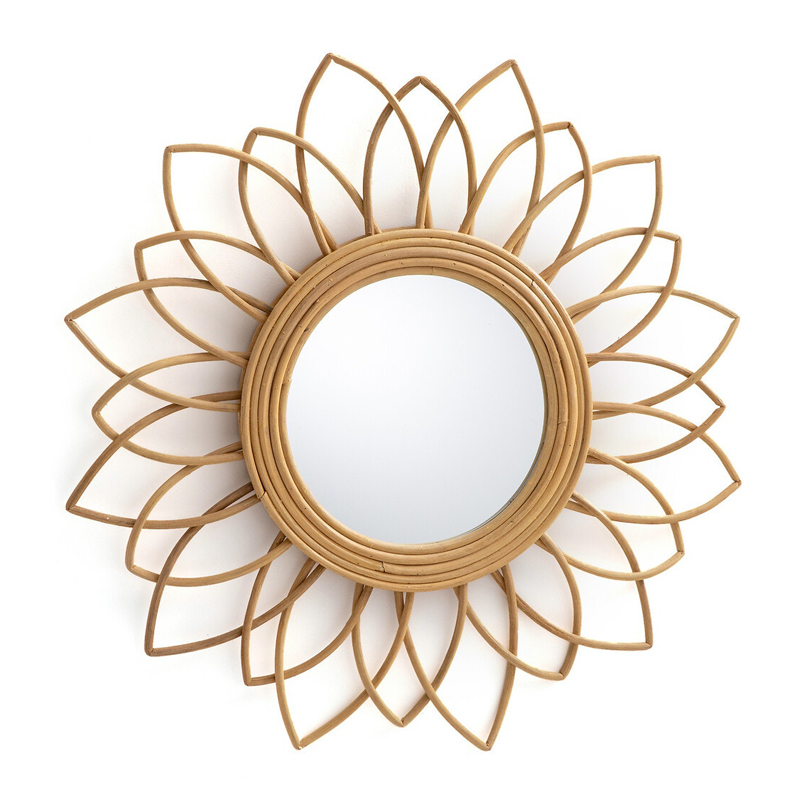 Зеркало Mirror Rattan Flower II  в Краснодаре | Loft Concept 