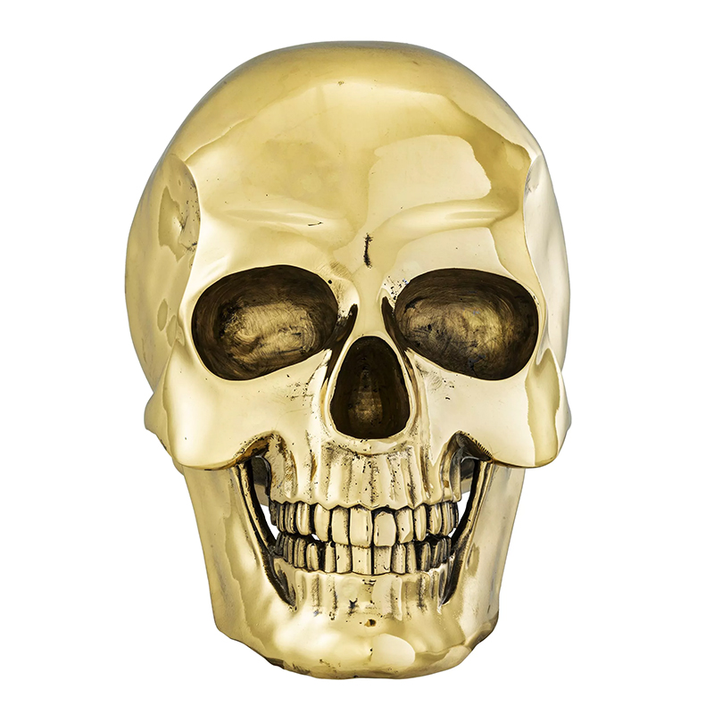 Аксессуар на стену Philipp Plein Gold Skull Wall element Золотой в Краснодаре | Loft Concept 