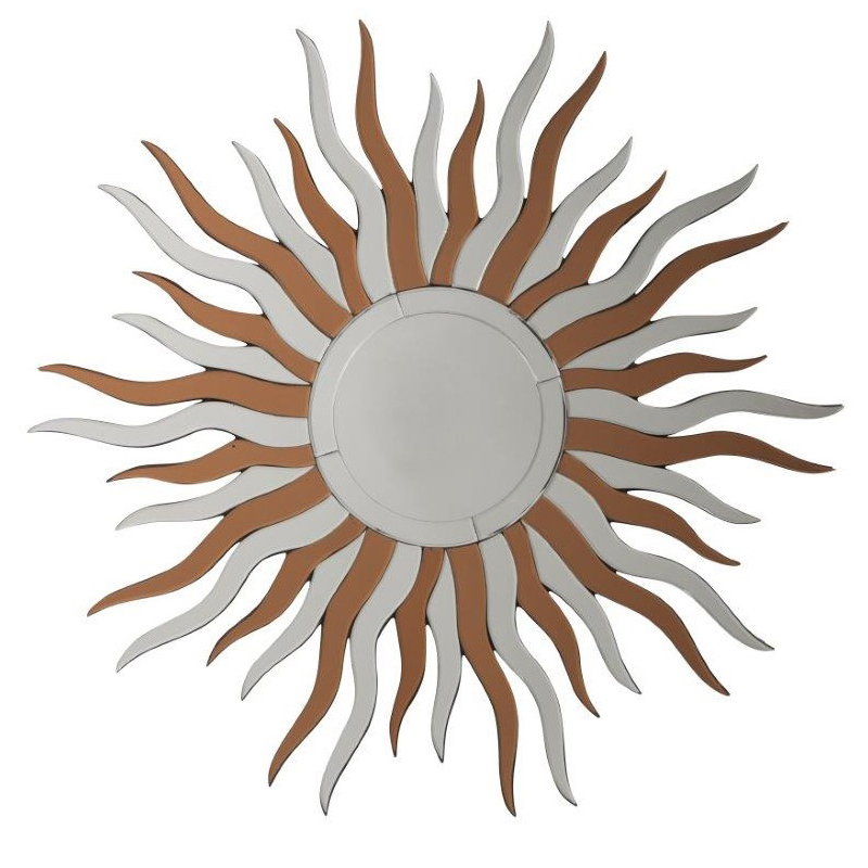 Зеркало-солнце Rays of Flame Бронза Зеркало-солнце Rays of Flame Бронза в Краснодаре | Loft Concept