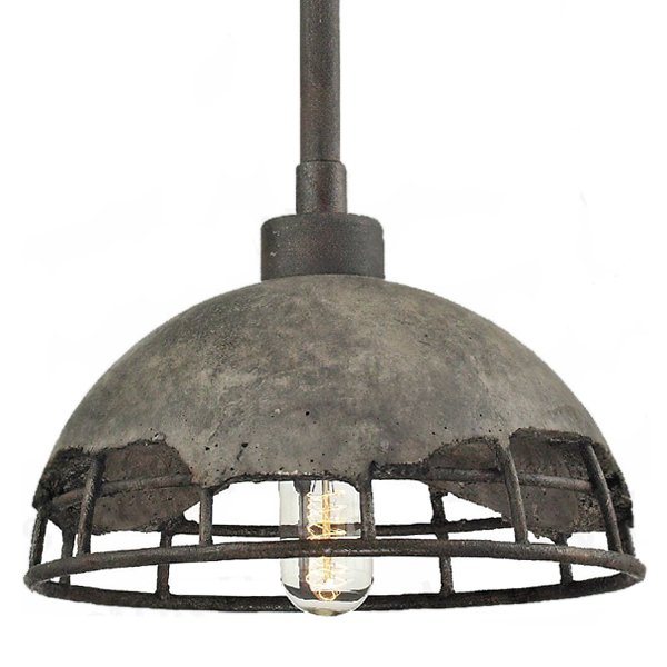 Подвесной светильник Stone industrial lamp Серый (Gray) в Краснодаре | Loft Concept 