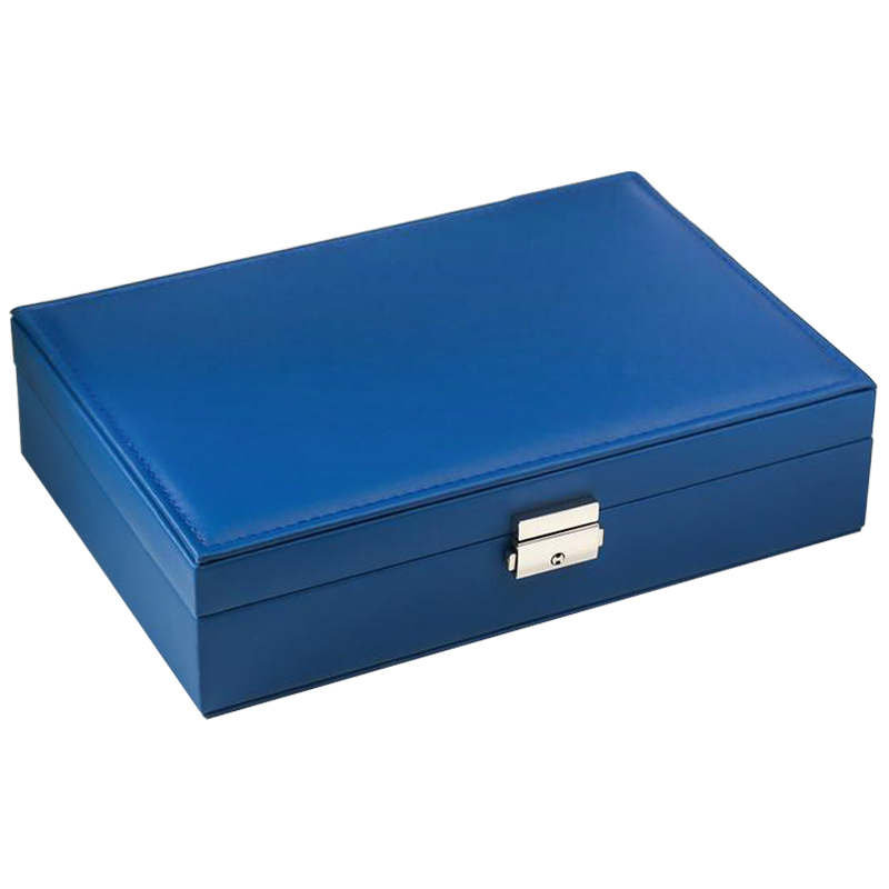 Шкатулка Mazarine Jewerly Organizer Box blue Синий в Краснодаре | Loft Concept 