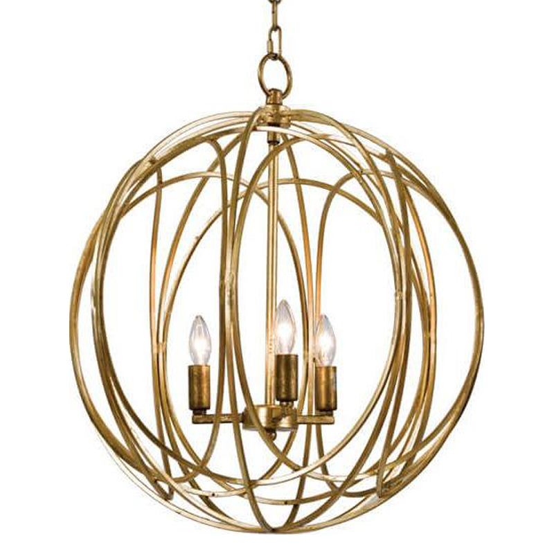 Люстра Golden Sphere Chandelier Золотой в Краснодаре | Loft Concept 