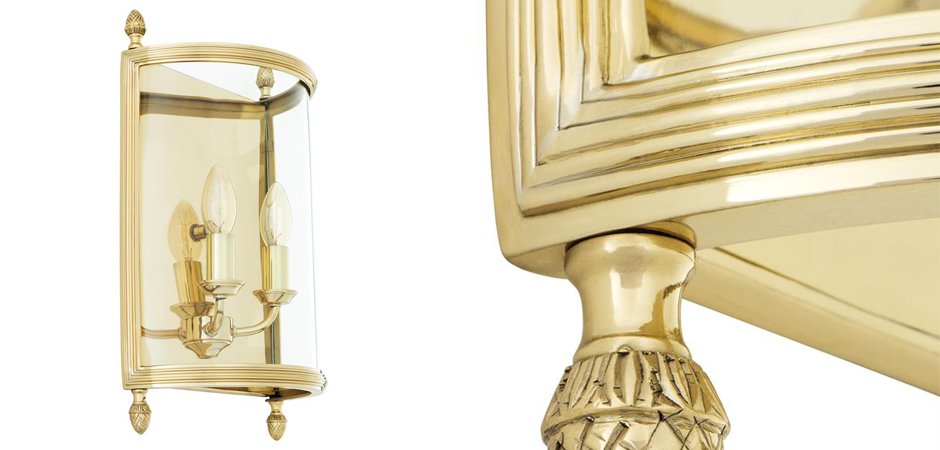 Бра Wall Lamp Lennon M Brass - Loft-Concept в Краснодаре