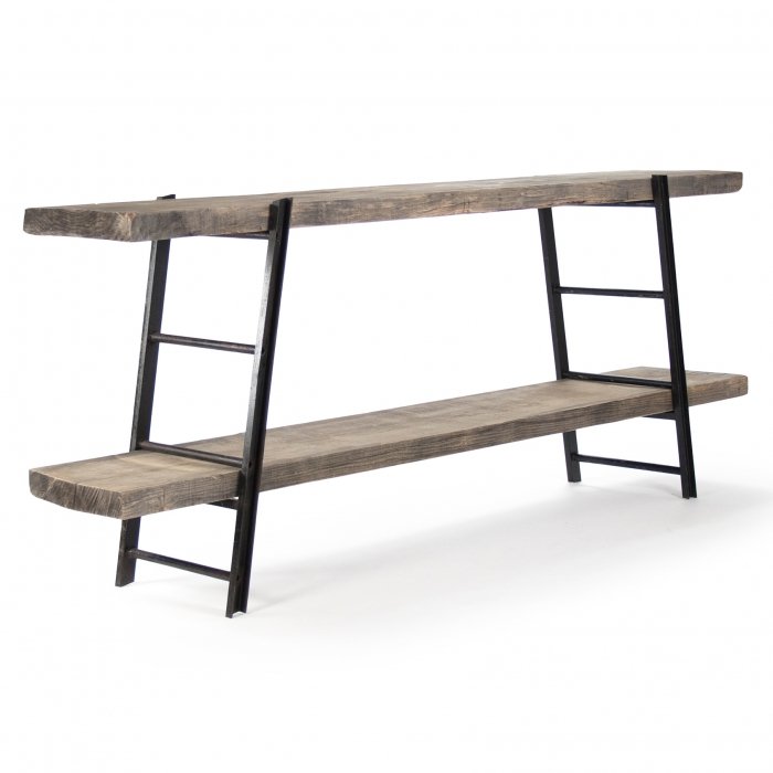 Стеллаж Industrial Iron Rustic Console  в Краснодаре | Loft Concept 