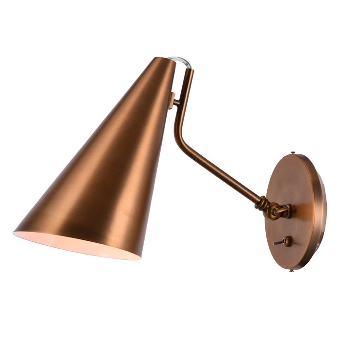 Бра VC light CLEMENTE wall lamp copper Медь в Краснодаре | Loft Concept 