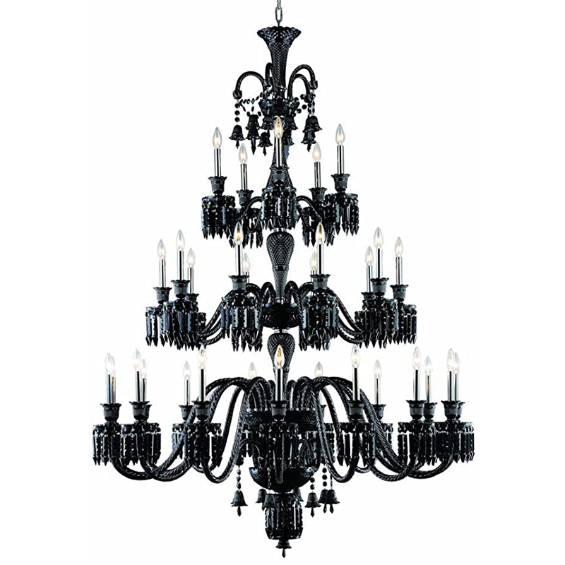 Люстра BACCARAT Zenith Midnight Chandelier 35 Черный в Краснодаре | Loft Concept 