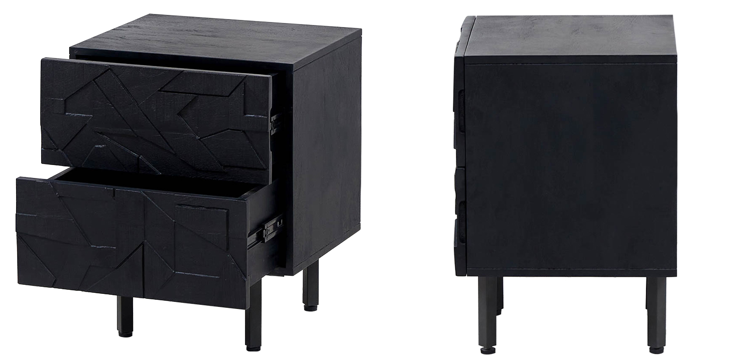 Тумба Polygonal Ornament Nightstand - фото №1
