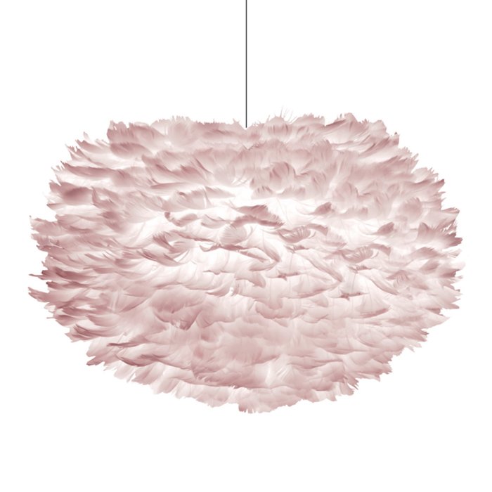 Люстра из перьев Plumage Pink Розовый пастельный в Краснодаре | Loft Concept 