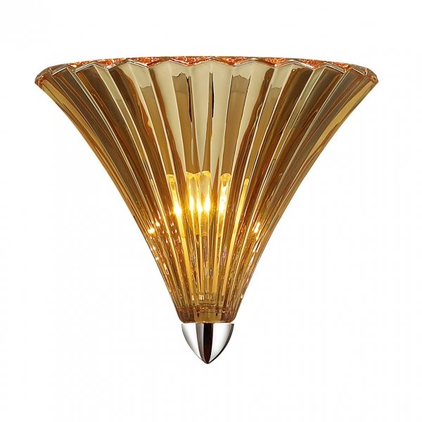 Бра Corsica Wall Lamp Amber Золотой в Краснодаре | Loft Concept 