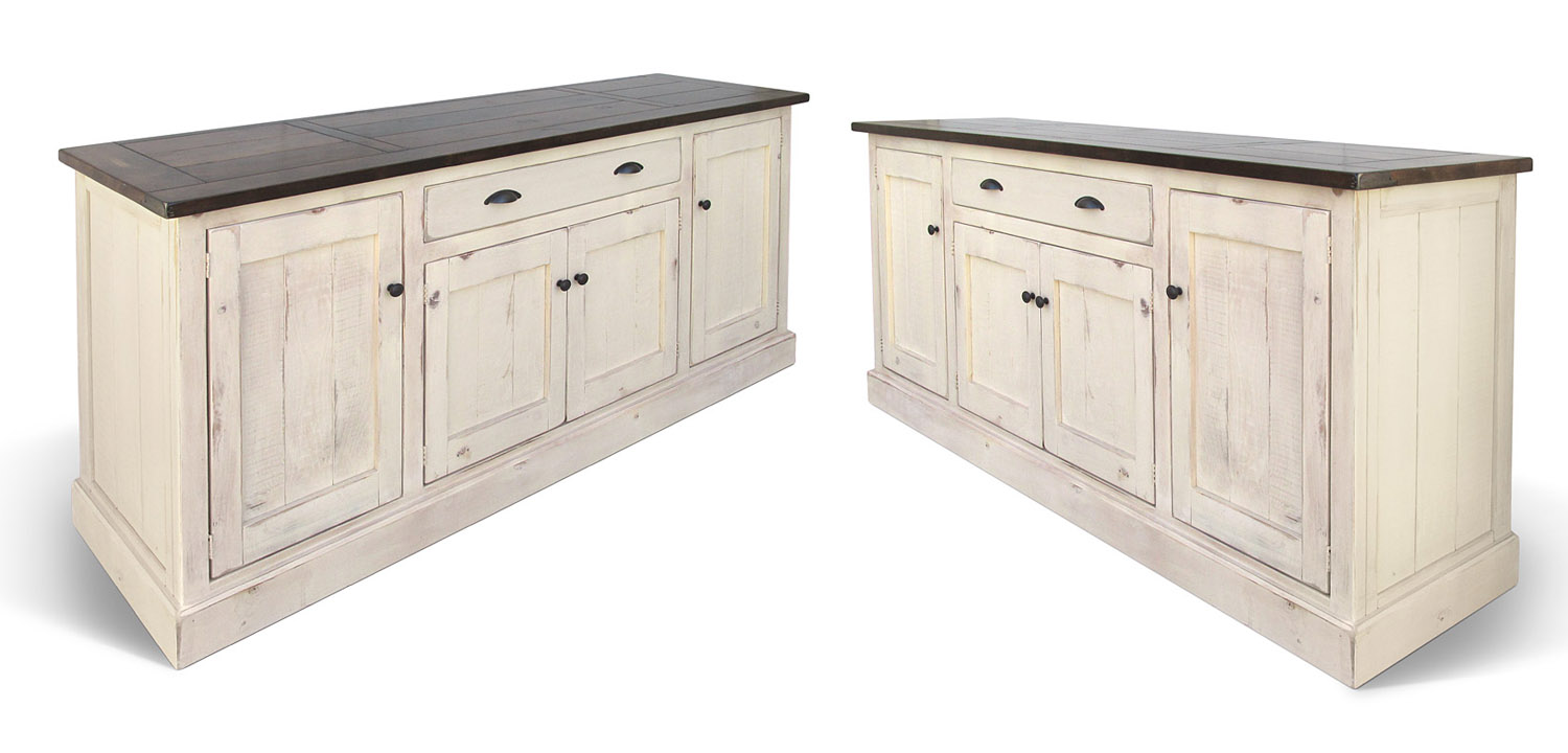 Комод в стиле прованс Maiken Provence HARMONIE Weathered Light Ivory Слоновая кость - фото