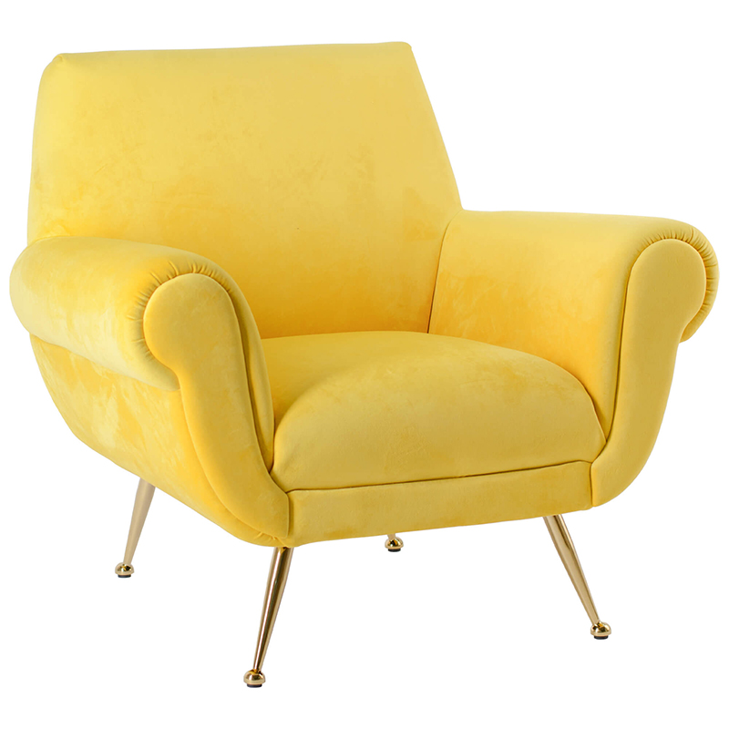 Кресло Lounge Chair Gigi Radice yellow Желтый в Краснодаре | Loft Concept 