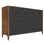 Комод из массива бука с 8-ю ящиками Tasteful Furniture варинант исполнения - 2 | Loft Concept в Краснодаре