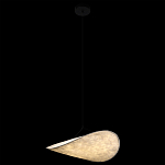 Подвесной светильник с белым тканевым плафоном в форме облака Crystal Cloud Junction варинант исполнения - 3 | Loft Concept в Краснодаре