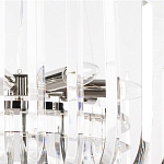 Бра цвета никель с изогнутыми хрустальными элементами Radiant Ribbons варинант исполнения - 6 | Loft Concept в Краснодаре