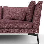 Мебельная ткань Шенилл фиолетовый цвет 138 см T4-25 варинант исполнения - 7 | Loft Concept в Краснодаре