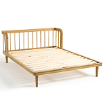 Кровать из массива дуба с пружинным блоком Mateta варинант исполнения - 5 | Loft Concept в Краснодаре