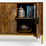 Широкая тумба с фактурным фасадом Termite варинант исполнения - 2 | Loft Concept в Краснодаре