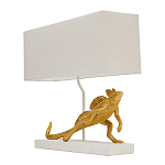 Настольная лампа Золотая Игуана варинант исполнения - 2 | Loft Concept в Краснодаре