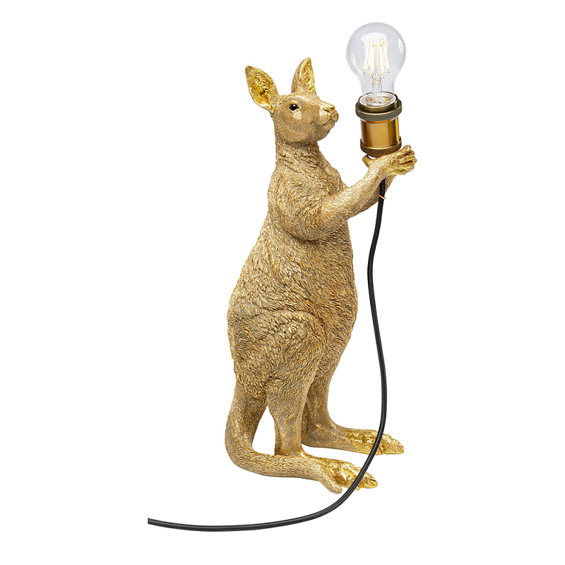 Настольная лампа Кенгуру цвет золото  Золотой в Краснодаре | Loft Concept 