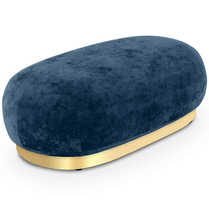 Длинный овальный пуф Ambrose Soft Oval Pouf Мульти в Краснодаре | Loft Concept 