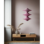 Подвесной вязаный розовый светильник «Звезда Востока 03» варинант исполнения - 2 | Loft Concept в Краснодаре