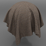 Мебельная ткань Шенилл коричневый цвет 142 см T4-55 варинант исполнения - 4 | Loft Concept в Краснодаре