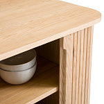 Длинный низкий буфет с 2-мя раздвижными дверцами Toinette Light Cupboard варинант исполнения - 13 | Loft Concept в Краснодаре