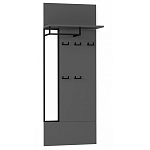 Вешалка настенная цвета графит Strict Lines варинант исполнения - 1 | Loft Concept в Краснодаре