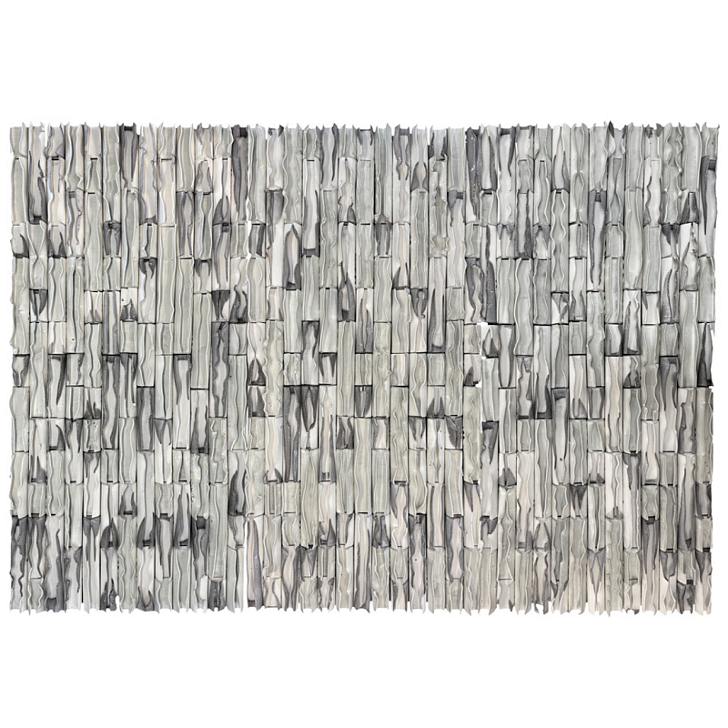 Объемное фактурное панно Metropolis in shades of grey Серый бетон в Краснодаре | Loft Concept 