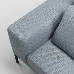 Мебельная ткань Шенилл голубой цвет 142 см T4-60 варинант исполнения - 4 | Loft Concept в Краснодаре