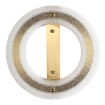 Бра круглое с эффектом морозного стекла Freezing Pattern варинант исполнения - 2 | Loft Concept в Краснодаре