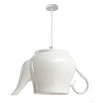 Подвесные светильники в виде белой посуды Flower Reversal варинант исполнения - 6 | Loft Concept в Краснодаре