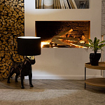 Лампа COLLECTION OF DOGS с абажуром Бультерьер варинант исполнения - 6 | Loft Concept в Краснодаре