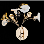 Бра в виде белых и золотых цветов каллы Refined Taste of Light варинант исполнения - 1 | Loft Concept в Краснодаре