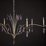 Люстра рожковая с подвесками Feminine Charm варинант исполнения - 3 | Loft Concept в Краснодаре