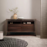 Дизайнерский комод в металлическом каркасе Valerian варинант исполнения - 2 | Loft Concept в Краснодаре