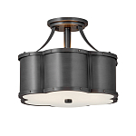 Потолочный светильник с декоративными заклепками Hinkley  варинант исполнения - 1 | Loft Concept в Краснодаре