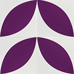 Дизайнерская плитка с узором Лепесток варинант исполнения - 1 | Loft Concept в Краснодаре