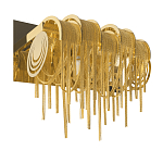 Бра с металлическими дугами и цепочками 33 см Atlantis Chain варинант исполнения - 7 | Loft Concept в Краснодаре