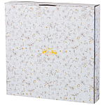 Блюдо сервировочное круглое с цветочным принтом 27 Floral Charm варинант исполнения - 2 | Loft Concept в Краснодаре