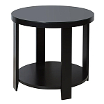 Круглый журнальный стол Jazz Black варинант исполнения - 2 | Loft Concept в Краснодаре