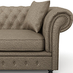 Мебельная ткань Шенилл коричневый цвет 138 см T4-21 варинант исполнения - 7 | Loft Concept в Краснодаре