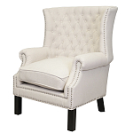 Кресло Charlie Armchair beige flax варинант исполнения - 3 | Loft Concept в Краснодаре