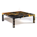 Кофейный стол с японским пейзажем Bohemia coffee table  варинант исполнения - 3 | Loft Concept в Краснодаре