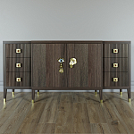 Большой Комод-буфет Elsa Dreams Walnut с ящиками варинант исполнения - 3 | Loft Concept в Краснодаре