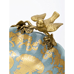 Блюдо фарфоровое Птица на ветке Flora варинант исполнения - 4 | Loft Concept в Краснодаре