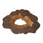 Кофейный стол Burl Exotic tree Coffee Table Black варинант исполнения - 2 | Loft Concept в Краснодаре