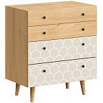 Комод с принтом на ящиках Elise Chest of Drawers варинант исполнения - 15 | Loft Concept в Краснодаре