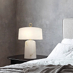Настольная лампа на мраморном основании Dawn Light варинант исполнения - 1 | Loft Concept в Краснодаре