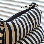 Кресло черно-белое со съемными подушками Celebrity варинант исполнения - 4 | Loft Concept в Краснодаре